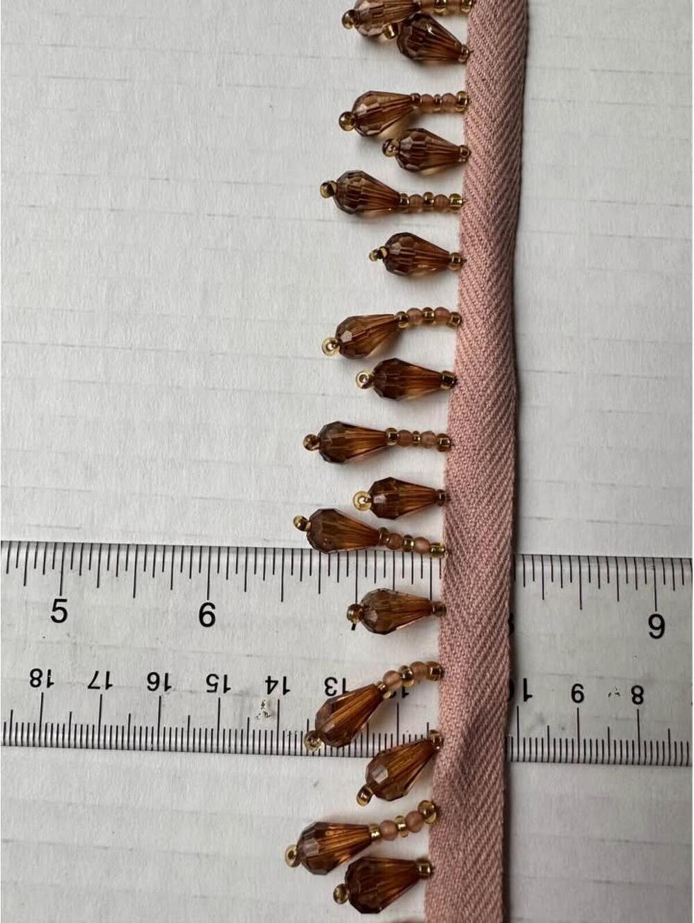 Beaded Fringe Trim (5.66 yard)
